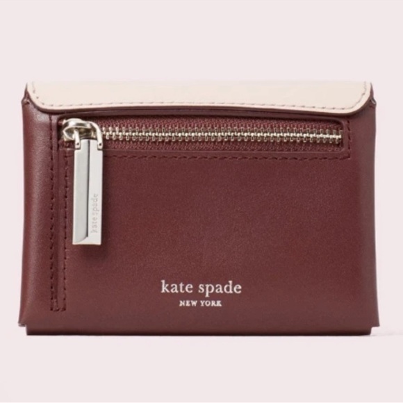 Kate Spade New York Spademals Gentle Panda Card Case Compact Wallet - Picture 3 of 7